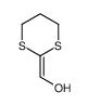 Methanol, 1,3-dithian-2-ylidene- (9CI) Structure