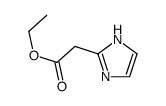 1H-咪唑-2-乙酸乙酯结构式