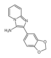 2-苯并[1,3]二氧代-5-咪唑并[1,2-a]吡啶-3-胺图片