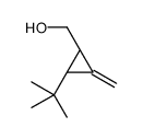 [(1S,2R)-2-tert-butyl-3-methylidenecyclopropyl]methanol结构式