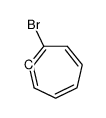 1-bromocyclohepta-1,2,4,6-tetraene结构式