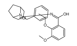 N-(8-benzyl-8-azabicyclo[3.2.1]octan-3-yl)-2-ethoxy-3-methoxybenzamide,hydrochloride Structure