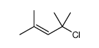4-chloro-2,4-dimethylpent-2-ene Structure