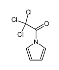 2,2,2-trichloroacetyl pyrrole Structure