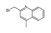 2-(bromomethyl)-4-methylquinoline结构式