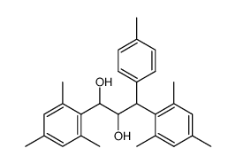 1,3-dimesityl-3-p-tolyl-propane-1,2-diol结构式