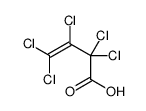 2,2,3,4,4-pentachloro-3-butenoic acid structure