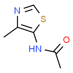 Thiazole,5-acetamido-4-methyl- (4CI) structure