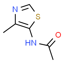 Thiazole,5-acetamido-4-methyl- (4CI)结构式