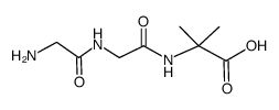 Alanine,glycylglycyl-2-methyl- Structure