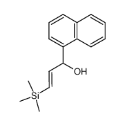 (E)-1-(3,4-dihydro-1-naphthyl)-3-trimethylsilyl-2-propen-1-ol Structure