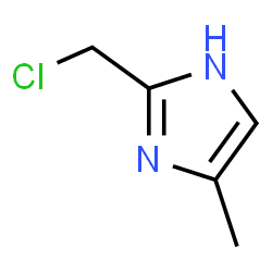 1H-Imidazole,2-(chloromethyl)-5-methyl-结构式