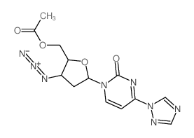 [(2S,3S,5R)-3-azido-5-[2-oxo-4-(1,2,4-triazol-1-yl)pyrimidin-1-yl]oxolan-2-yl]methyl acetate picture