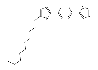 2-decyl-5-(4-thiophen-2-ylphenyl)thiophene Structure