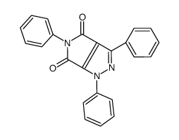1,3,5-triphenylpyrrolo[3,4-c]pyrazole-4,6-dione结构式