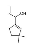 1-(4,4-dimethyl-1-cyclopentenyl)-1-hydroxy-2-propene Structure