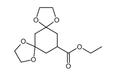 13-ethoxycarbonyl-1,4,8,11-tetraoxadispiro[4.1.4.3]tetradecane Structure