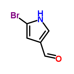 5-BroMo-1H-Pyrrole-3-carboxaldehyde structure
