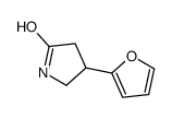 4-(furan-2-yl)pyrrolidin-2-one结构式