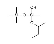 butan-2-yloxy-hydroxy-methyl-trimethylsilyloxysilane Structure