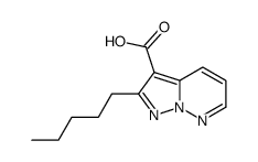 2-pentylpyrazolo[1,5-b]pyridazine-3-carboxylic acid Structure