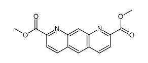 dimethyl pyrido[3,2-g]quinoline-2,8-dicarboxylate结构式