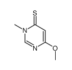 4(3H)-Pyrimidinethione,6-methoxy-3-methyl- Structure