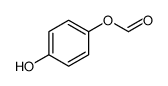 1,4-Benzenediol, 1-formate Structure