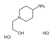 2-(4-aminopiperidin-1-yl)ethanol,dihydrochloride结构式