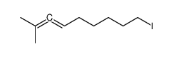1-Iodo-8-methyl-6,7-nonadiene Structure