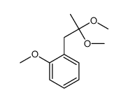 1-(2,2-dimethoxypropyl)-2-methoxybenzene Structure