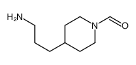 4-(3-aminopropyl)piperidine-1-carbaldehyde Structure