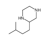 Piperazine, 2-isopentyl- (7CI) Structure