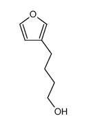 4-(furan-3'-yl)butan-1-ol Structure