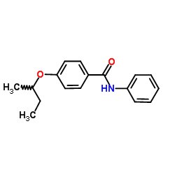 4-sec-Butoxy-N-phenylbenzamide结构式