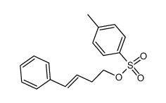 trans-1-phenyl-4-(tosyloxy)-1-butene Structure