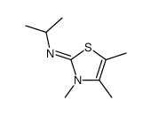 3,4,5-trimethyl-N-propan-2-yl-1,3-thiazol-2-imine Structure