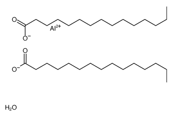di(pentadecanoyloxy)aluminum,hydrate结构式