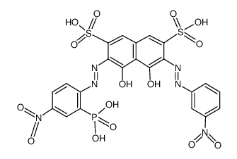 nitrophosphonazo-mN结构式