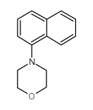 4-naphthalen-1-ylmorpholine structure