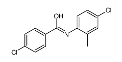 4-Chloro-N-(4-chloro-2-methylphenyl)benzamide Structure