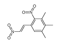 3,4,5-Trimethyl-2,β-dinitro-styrol结构式