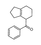 (2,3,4,5,6,7-hexahydro-1H-inden-4-yl)(phenyl)methanone结构式