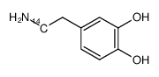[1-14C]-dopamine Structure