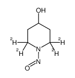 2,2,6,6-tetradeutero-1-nitrosopiperidin-4-ol Structure