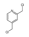 Pyridine, 2,4-bis(chloromethyl)- (9CI)结构式