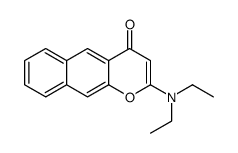 2-(diethylamino)benzo[g]chromen-4-one Structure