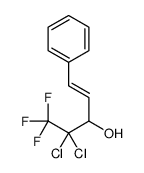 4,4-dichloro-5,5,5-trifluoro-1-phenylpent-1-en-3-ol Structure