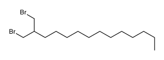 1-bromo-2-(bromomethyl)tetradecane结构式