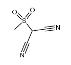 methanesulfonyl-malononitrile结构式